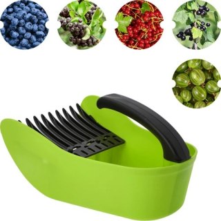 Zbieraczka do drobnych owoców, zielona, z tworzywa