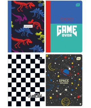 Zeszyt A5 10szt. 16k linia 2 kolory