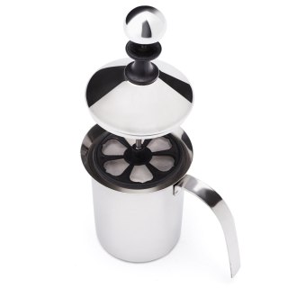 Dzbanek spieniacz do mleka ręczny Kulka 0,8 l