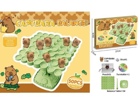 Gra balansujące kapibary 7 x 18 x 3,5 cm BGR2647