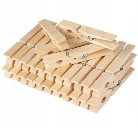 Klamerki bambusowe do wieszania prania 20szt. XJ5759