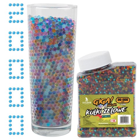 Kulki żelowe 7-8 mm K-20TZ