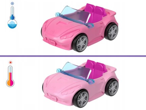 Mattel mini Barbie Land lalka kierowca pojazdu + autko kabriolet ZA6038 F