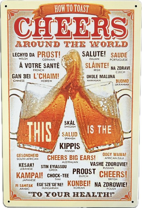 Obraz blaszany 20x30cm 25-628B