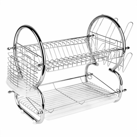 Ociekacz suszarka do naczyń dwupoziomowa Omega 56,5 x 25 x 38 cm