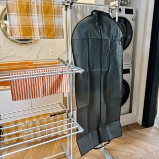 Pokrowiec na ubrania z zamkiem 60 x 137 cm