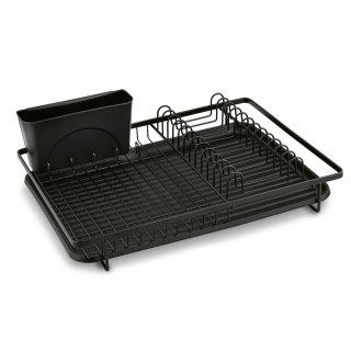 Stojący ociekacz do naczyń z pojemnikiem na sztućce i tacą suszarka Besta 44 x 10 x 33 cm