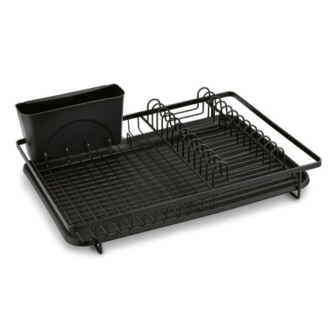 Stojący ociekacz do naczyń z pojemnikiem na sztućce i tacą suszarka Besta 44 x 10 x 33 cm
