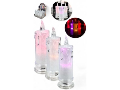 Świeczka led / wkład do zniczy 18cm sla7079a-assorted