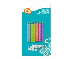 Świeczki magiczne pastelowe 10szt. PF-SMP