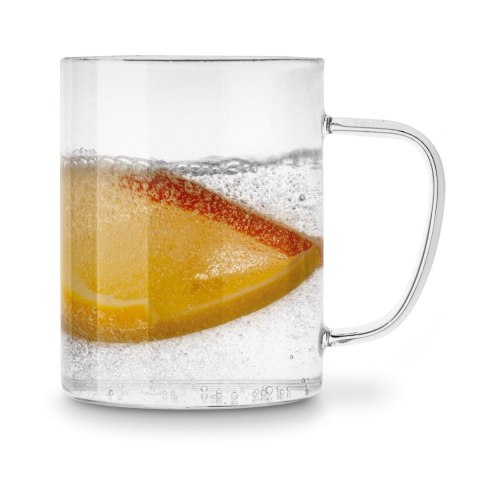 Szklanka borokrzemowa do gorących i zimnych napojów kubek szklany Resis Elina 420 ml