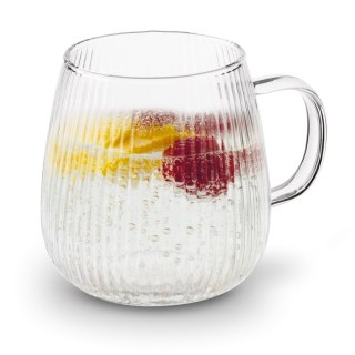 Szklanka borokrzemowa do gorących i zimnych napojów - kubek szklany Resis Patty 380 ml