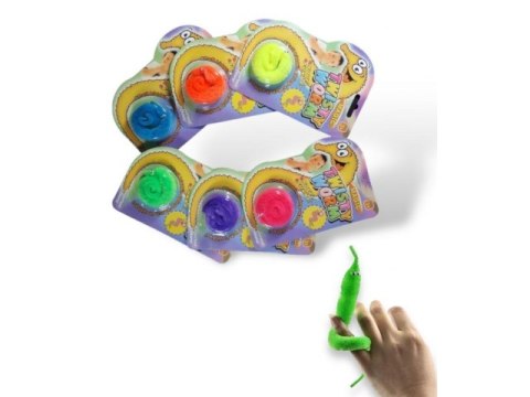 Zabawka gumowy robaczek - mix 749384