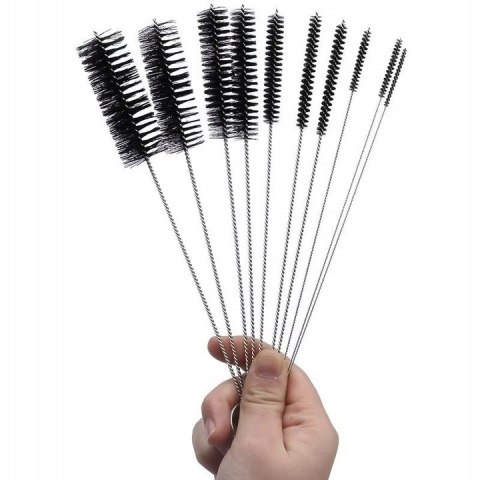 Zestaw szczotek czyścik do słomek rurek auta wyciory 10szt. PID0899